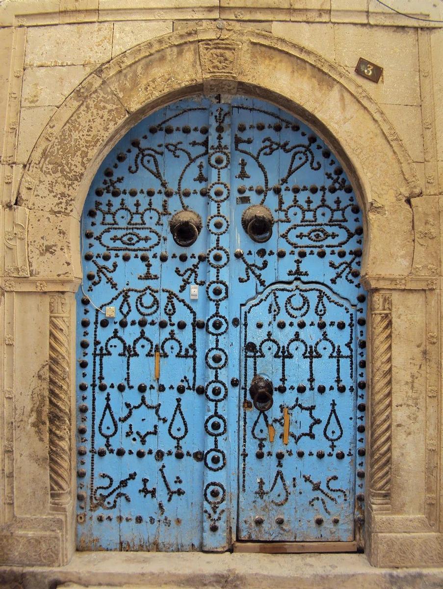 Puerta en Túnez