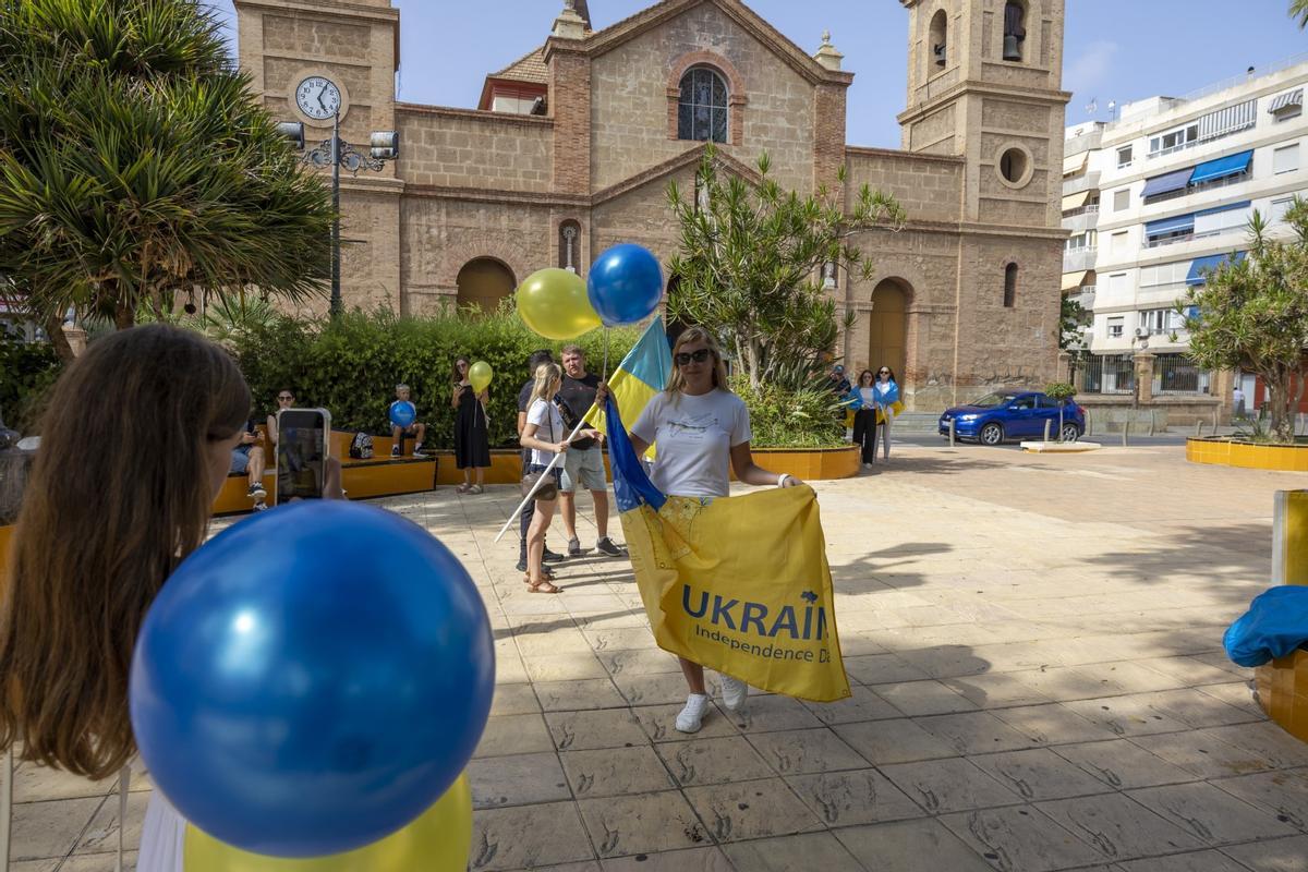 La comunidad ucraniana de Torrevieja celebra el día de la independencia