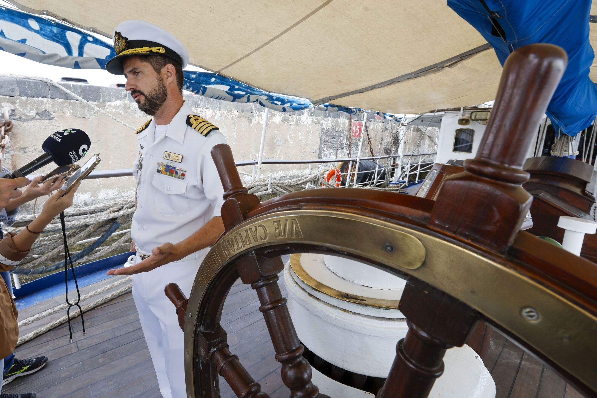 El Velero Escuela de Uruguay ‘Capitán Miranda’ visita Gran Canaria
