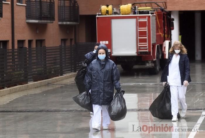 Coronavirus en Murcia: La UME interviene en la res