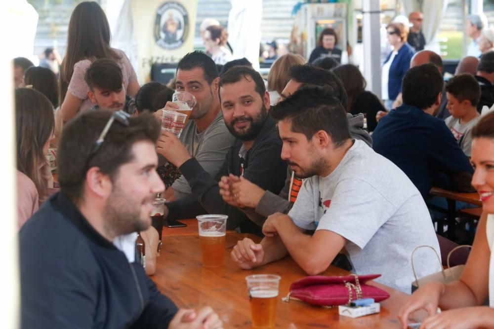 Inauguración del Festival de la cerveza de Avilés