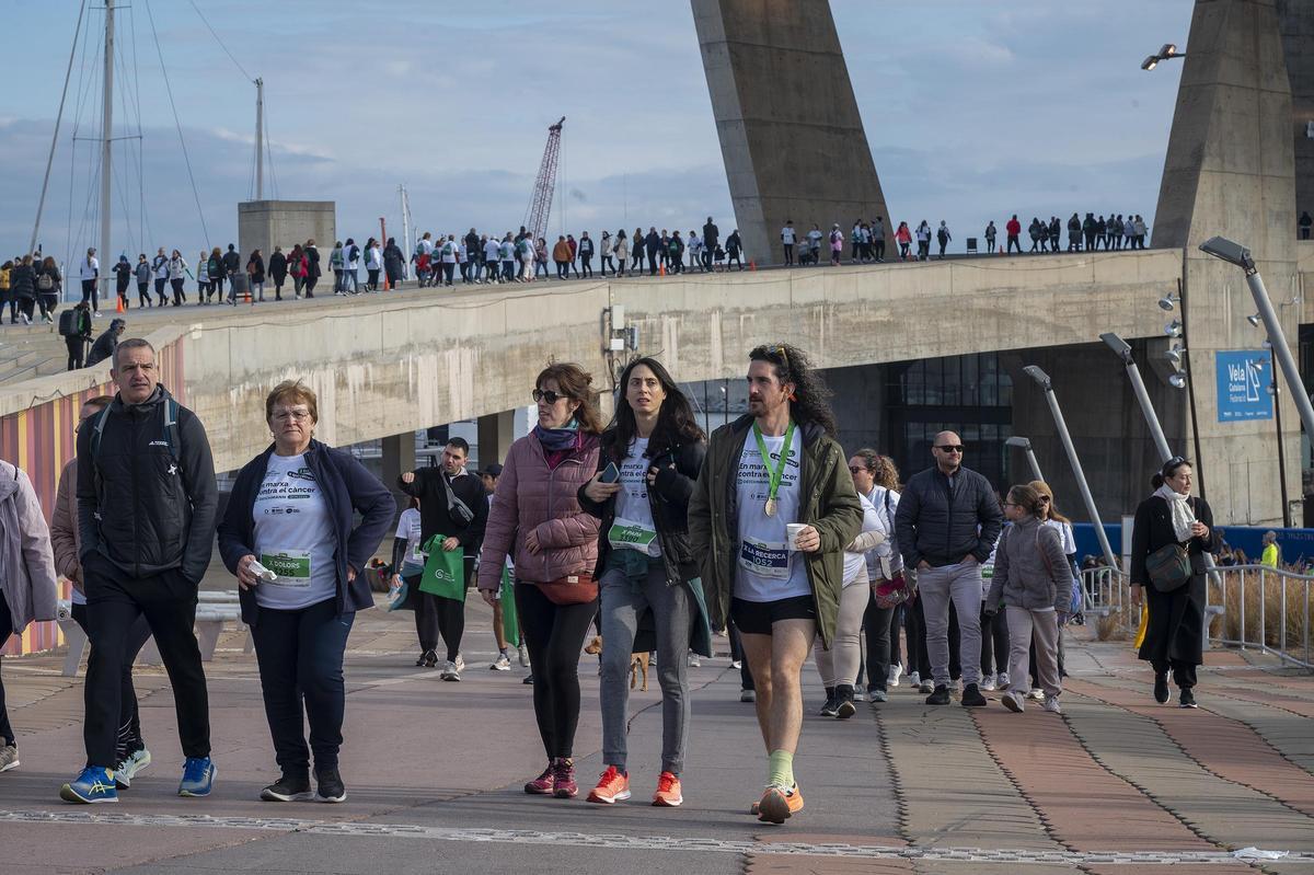 Barcelona corre contra el cáncer en el Fòrum