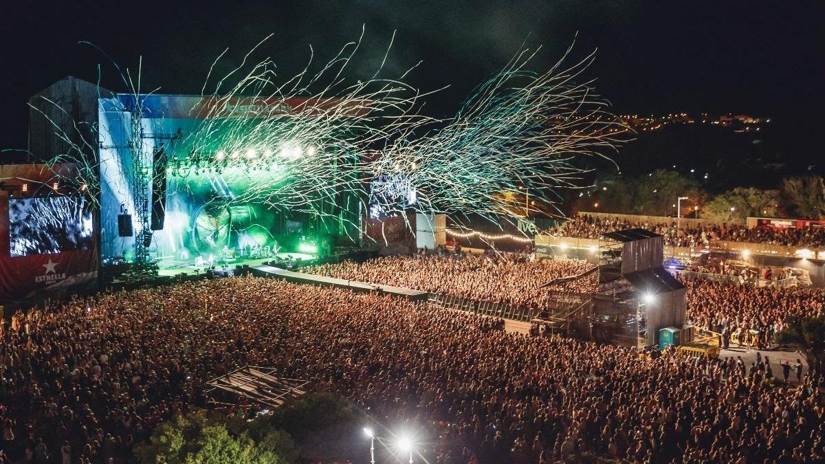Concierto de Muse en la edición de 2022 de Mallorca Live Festival.