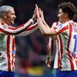 Griezmann y Julián brillaron en la ida en Madrid