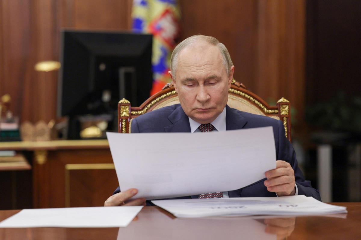 El presidente de Rusia, Vladimir Putin, en una imagen reciente.