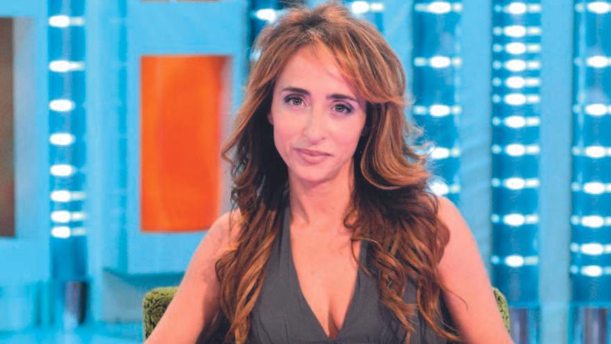 Una imagen de archivo de la presentadora gallega María Patiño.