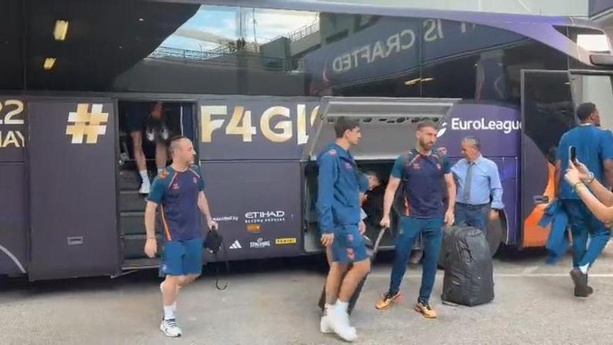 El Valencia Basket llega al OAKA para la Final Four de la Euroliga