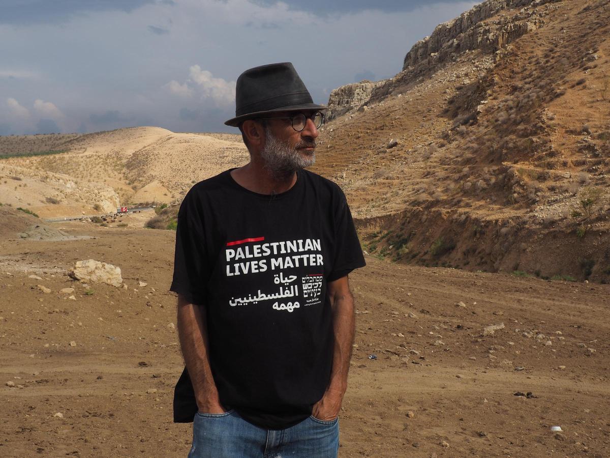 Guy Hirschfeld, uno de los activistas israelís anti-ocupación.