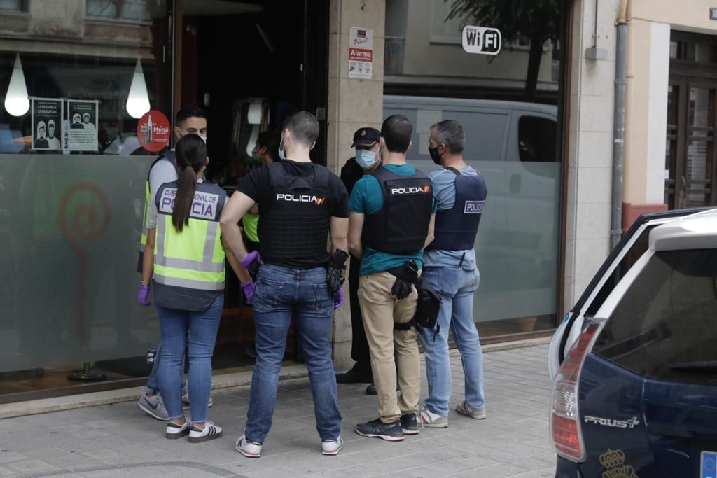 Gran operación antidroga en Palma