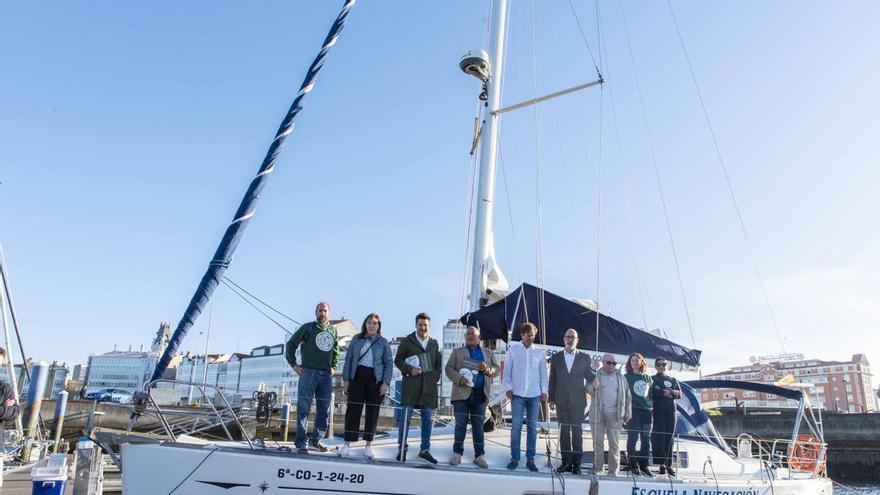 La Reserva promueve una ruta en velero entre A Coruña y Sada