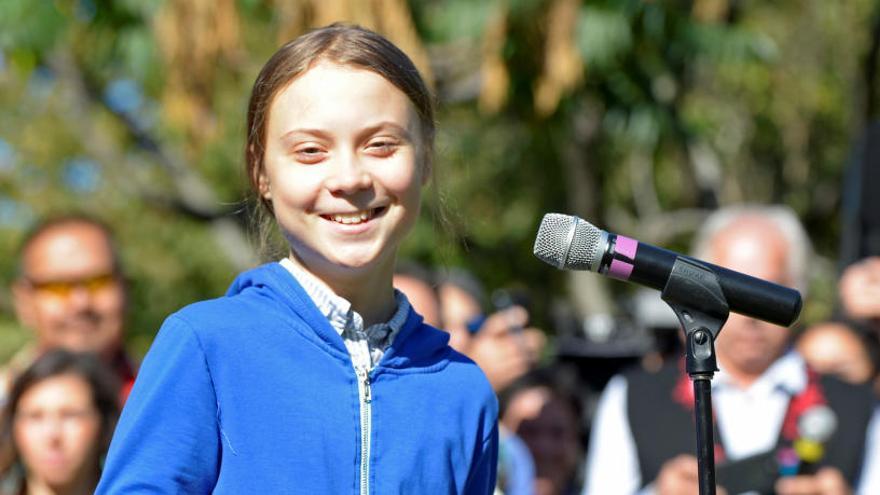 Greta Thunberg, en Montreal.