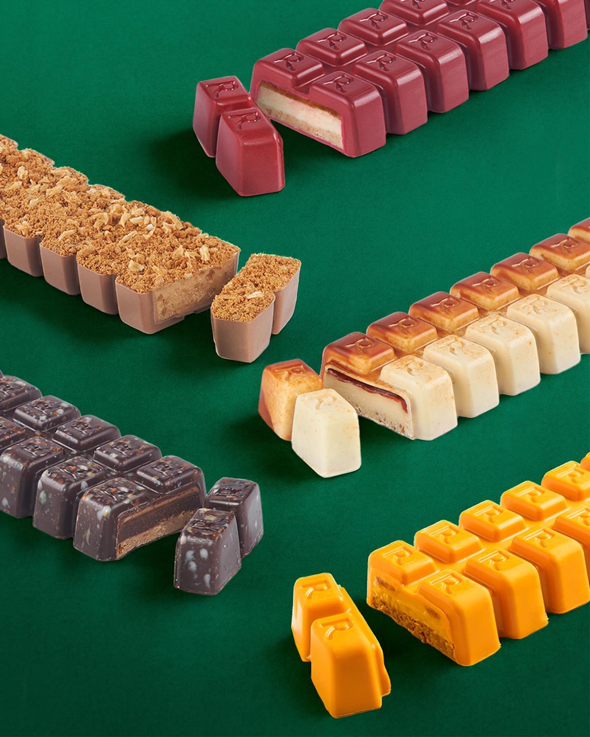 Torrons creats per Jordi Roca a partir de postres del Celler de Can Roca.