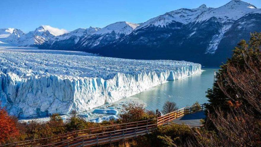 El tiempo está loco: 35 en el glaciar Perito Moreno