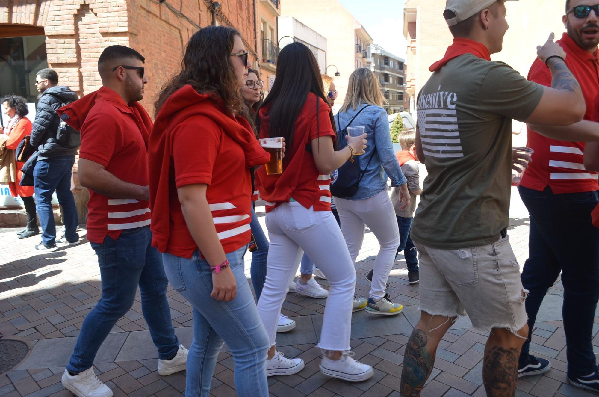 Fiestas de la Veguilla de Benavente: Gran animación en la Concentración de Charangas