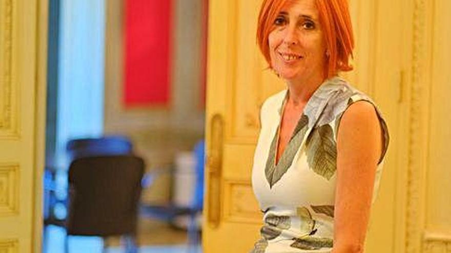 Sònia Martínez, alcaldessa de la Jonquera, i des de dijous, presidenta del Consell Comarcal.