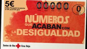 Imagen promocional del Sorteo del Oro de la Cruz Roja 2016.