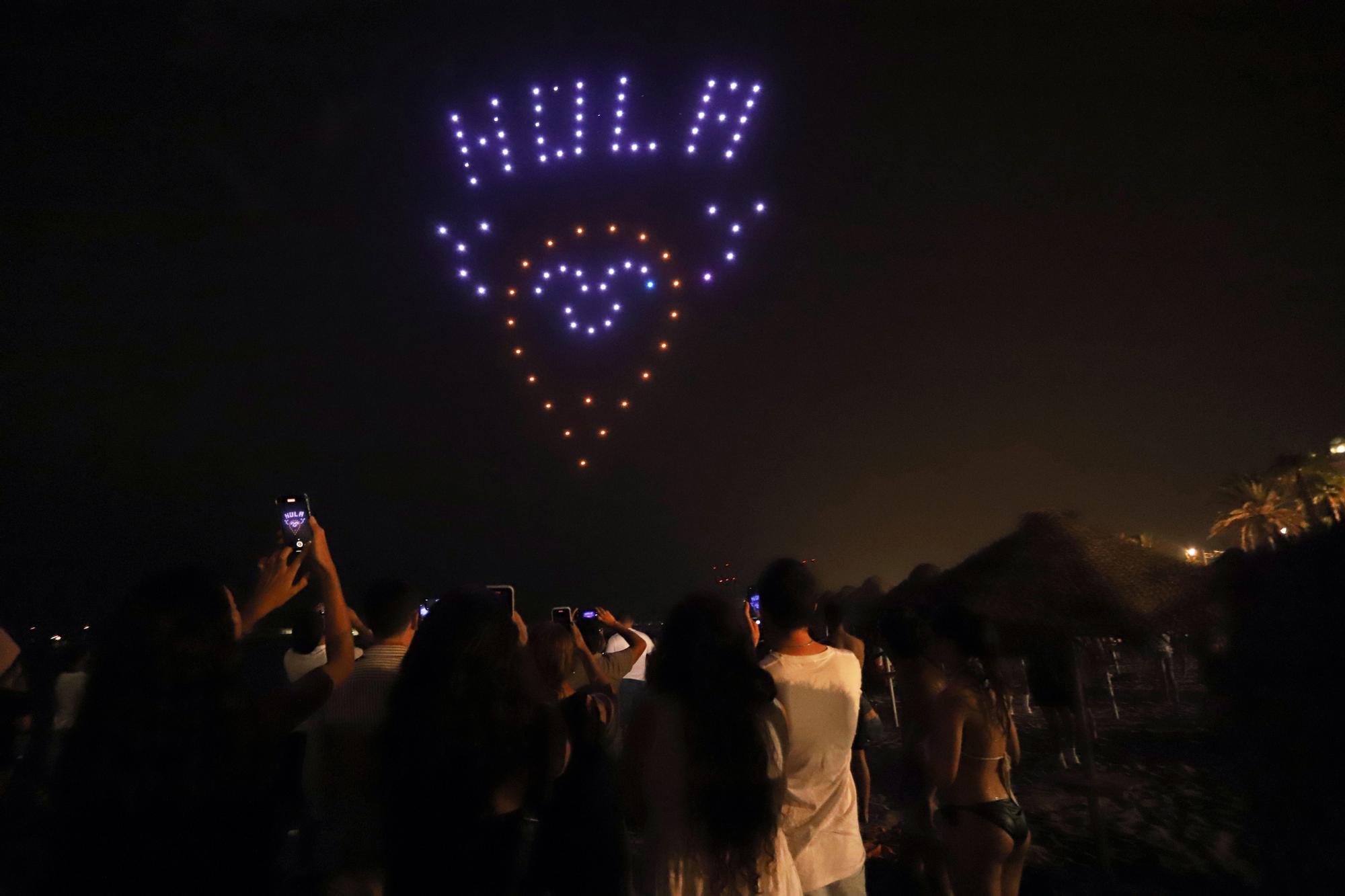 Los fuegos artificiales dan la bienvenida a la Feria de Málaga 2022