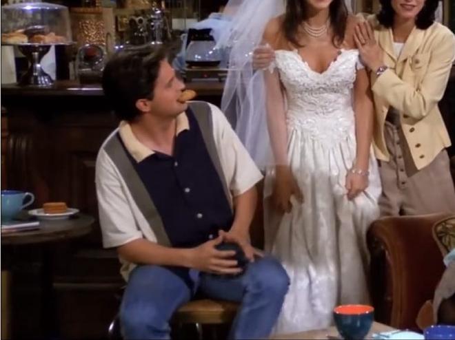 Chandler Bing en el episodio uno de Friends