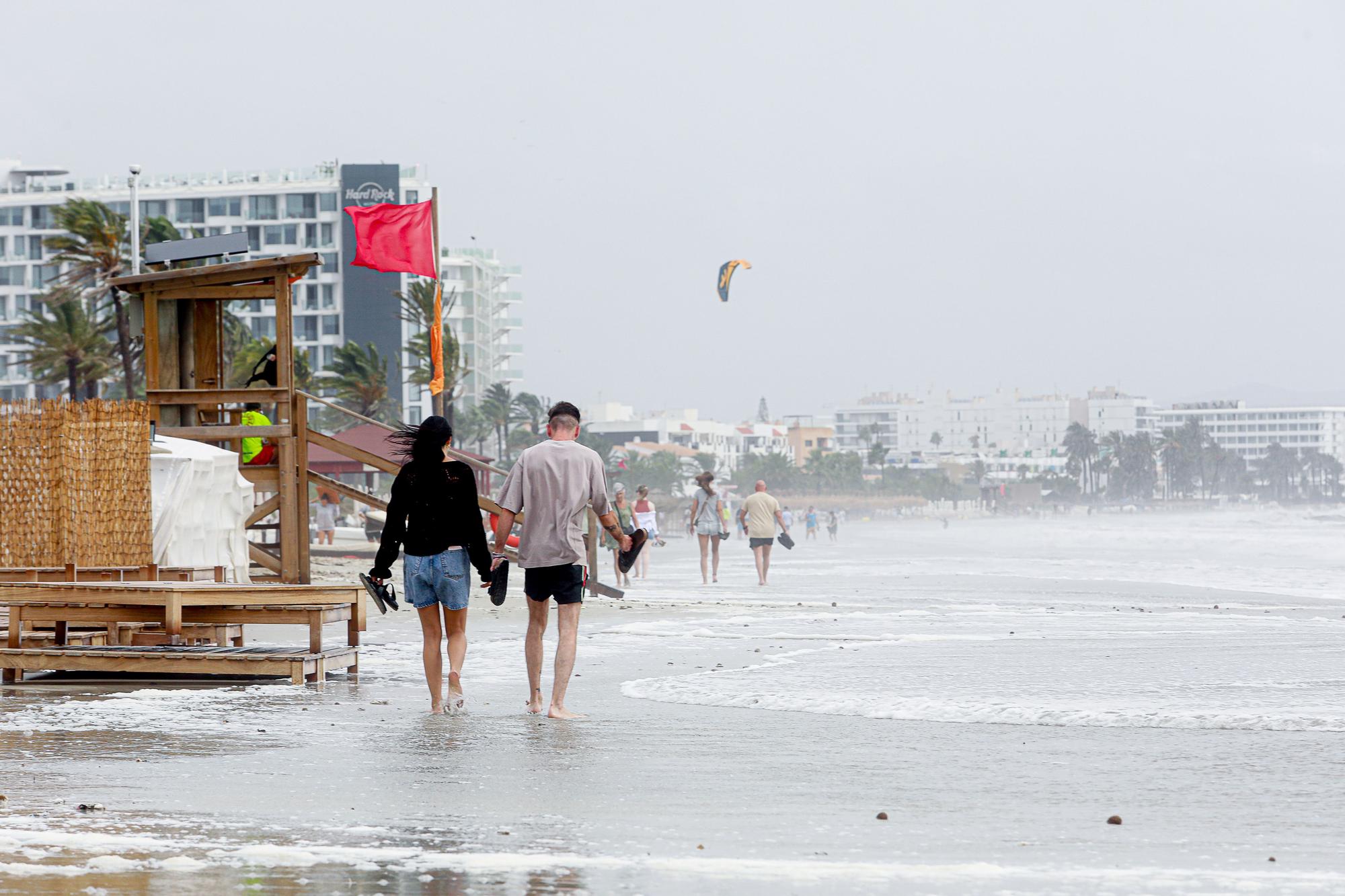 Mira aquí todas las fotos del temporal en Ibiza