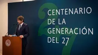 El Gobierno responde al enfado de Málaga por el centenario de la Generación del 27: "No hay exclusión"