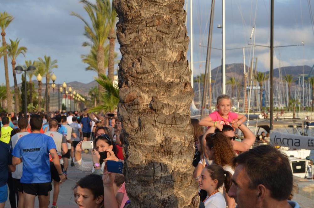 La Carrera Puerto de Cartagena encumbra a Franco y Del Solar