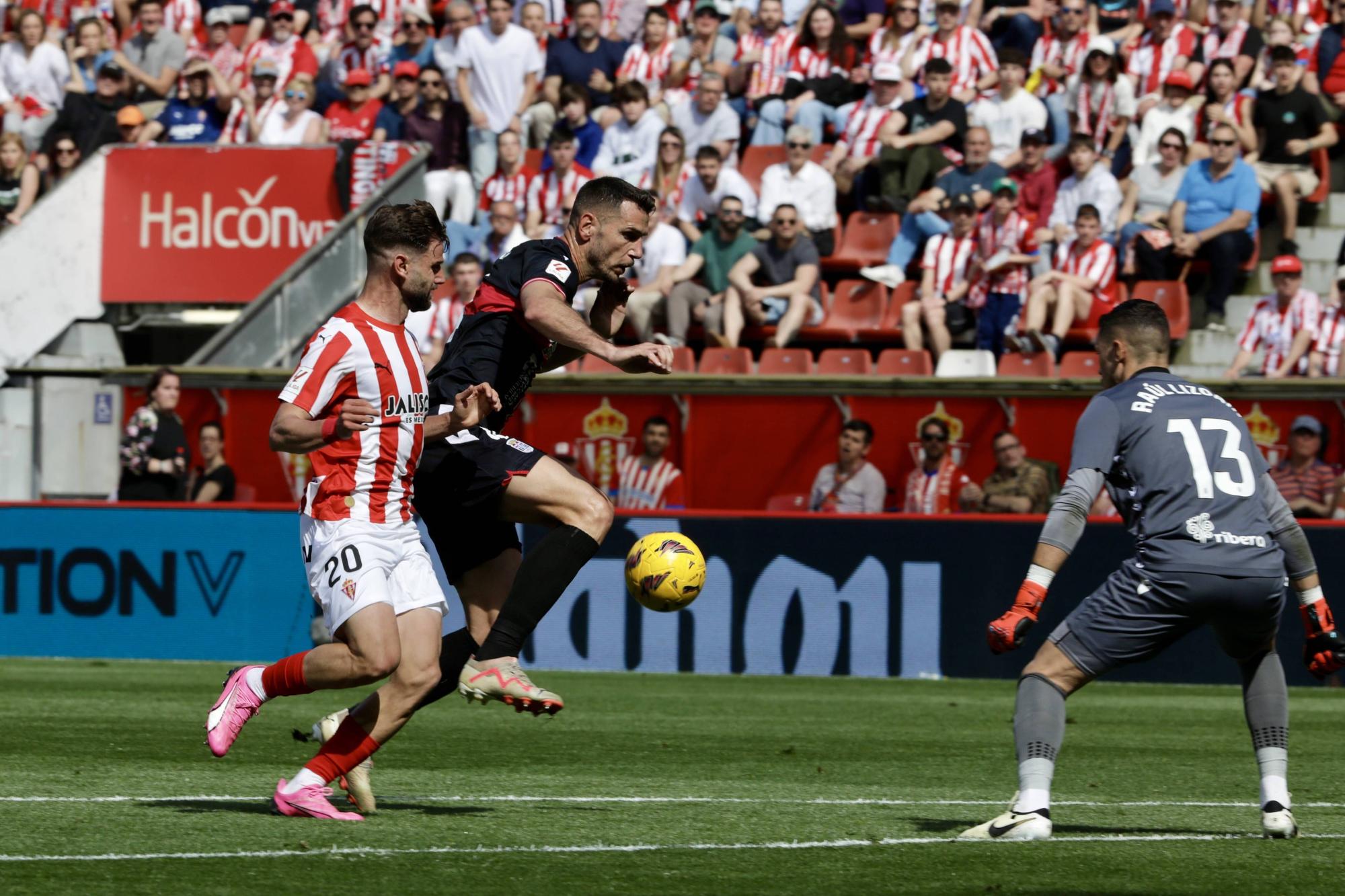 Así fue el partido entre el Sporting y el Cartagena