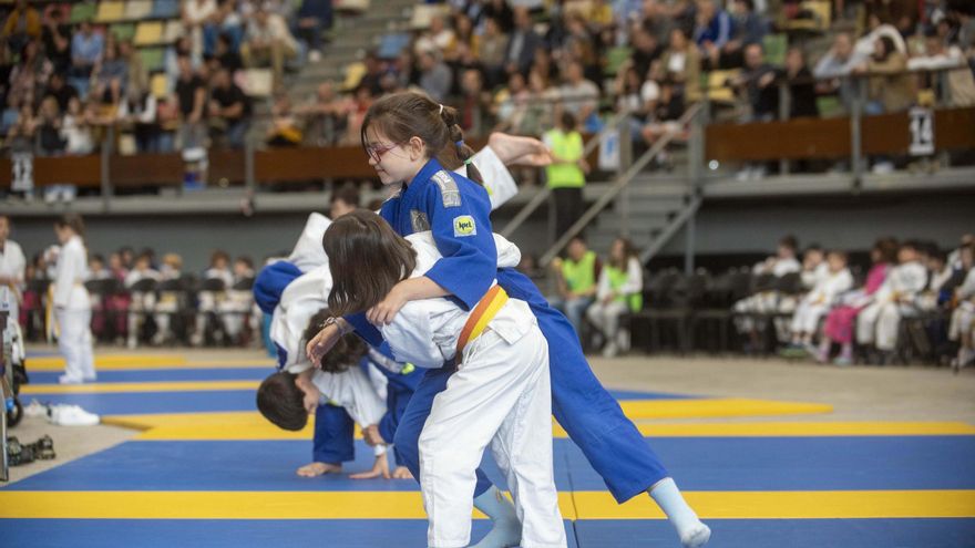 El judo base brilla en el Miguelito