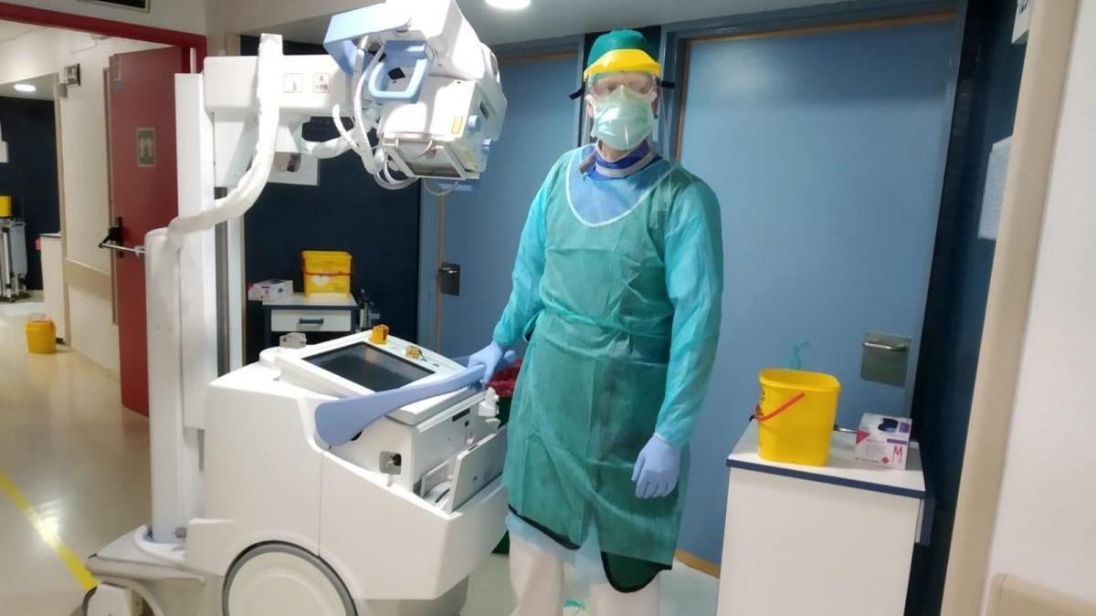 Coronavirus en Córdoba: el Reina Sofía incorpora un nuevo equipo de radiología digital portátil