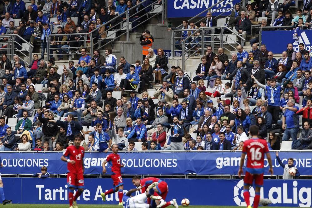 El partido del Oviedo, en imágenes