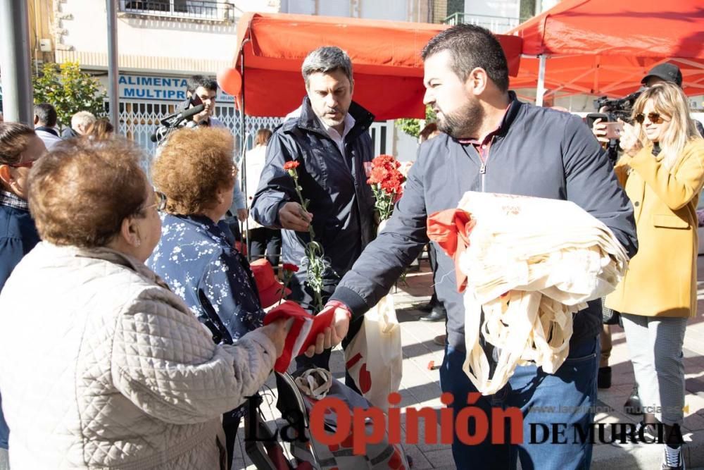 Joaquín López visita Calasparra junto al alcalde J