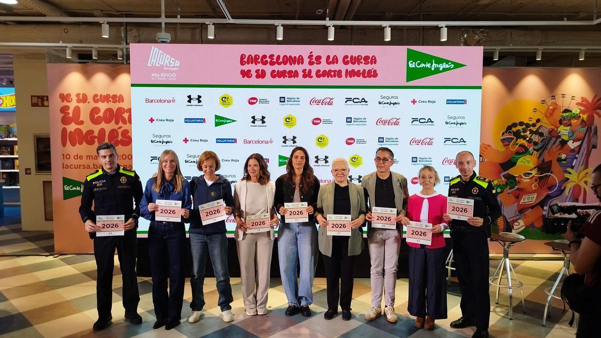 Presentación de la Cursa El Corte Inglés 2026