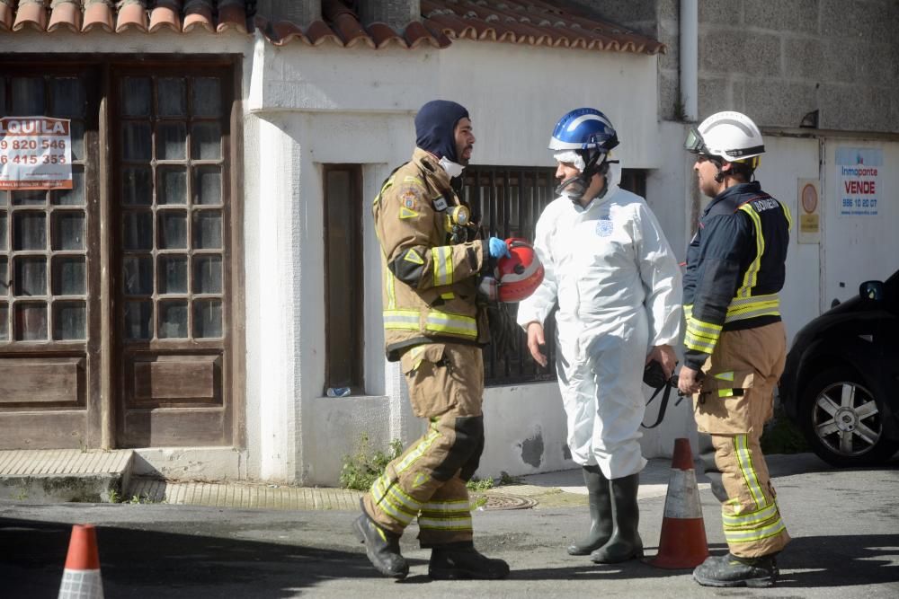 Incendio en Marín | Así quedaron los edificios afectados por el fuego