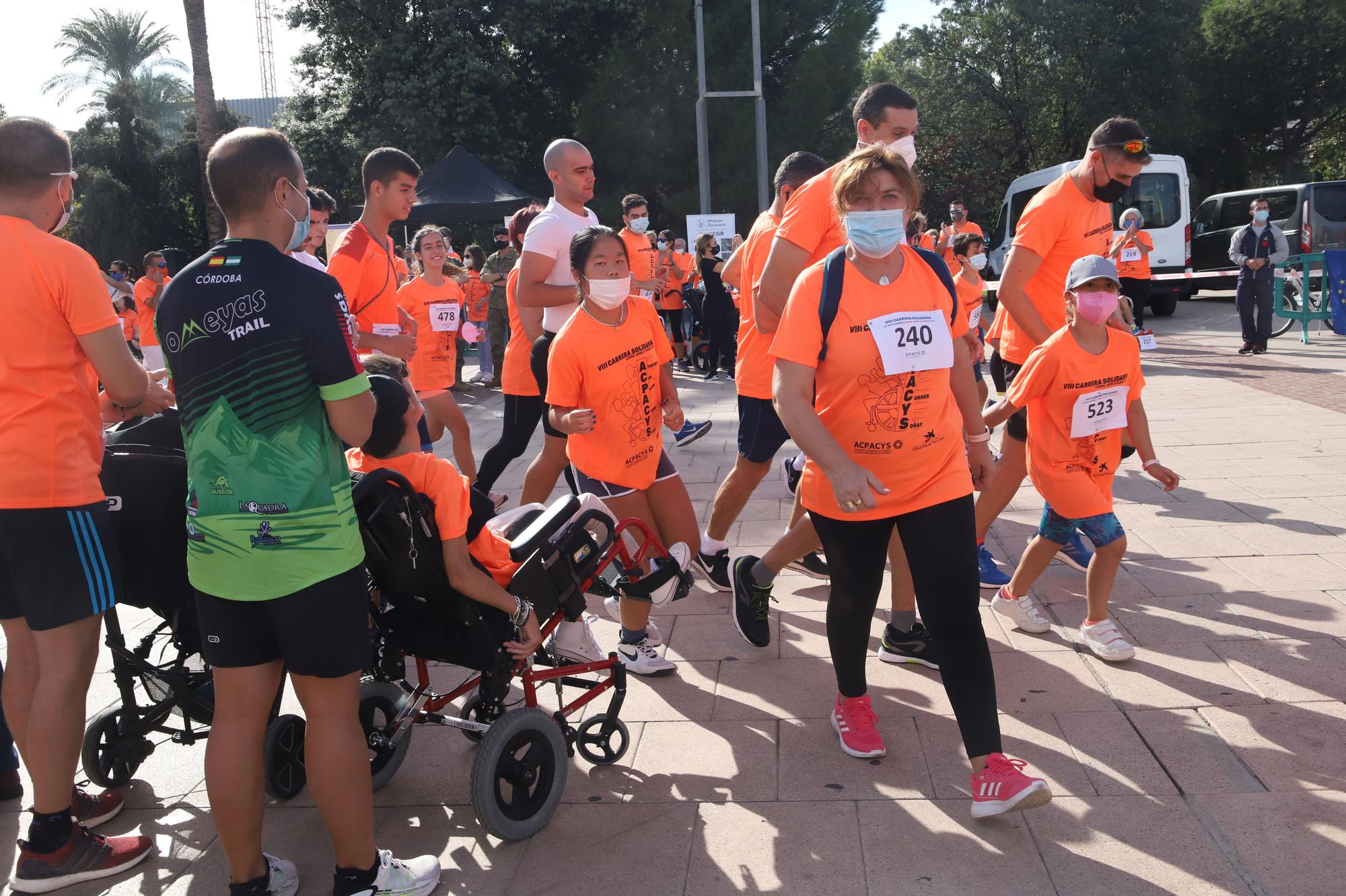 Las imágenes de la carrera solidaria de Acpacys