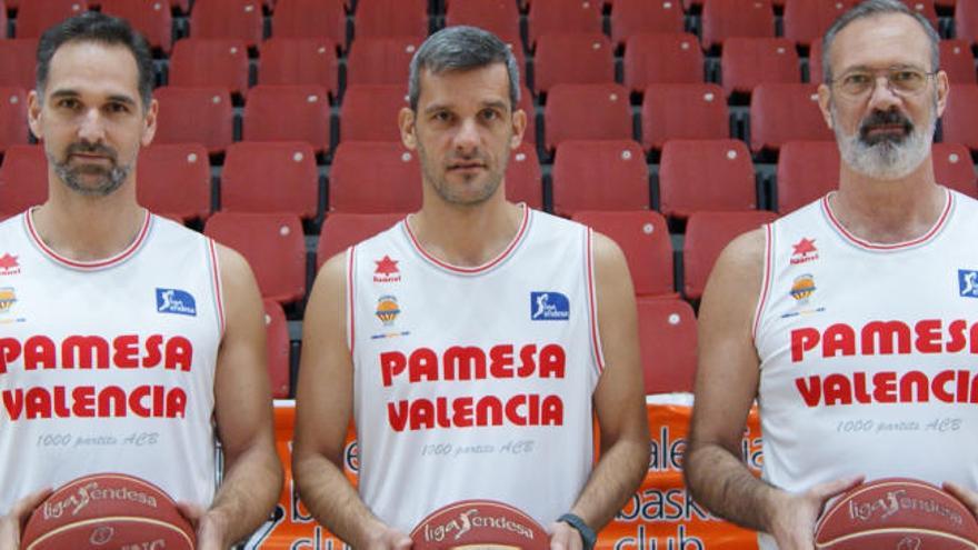 Vïctor Luengo, Nacho Rodilla y Sergio Coterón.