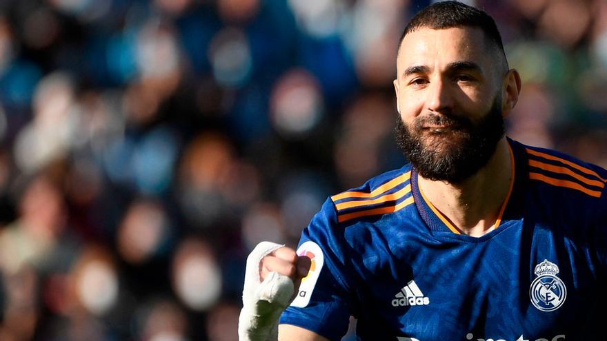 Celta - Real Madrid: El doblete de Benzema ante el Celta
