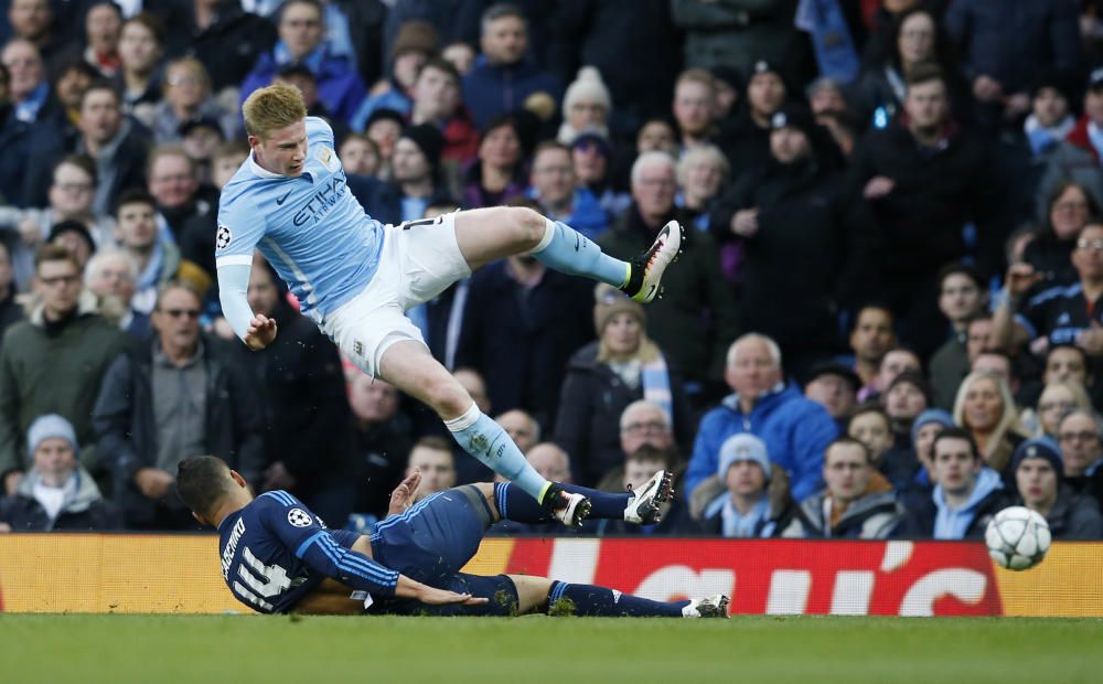 Imágenes del partido entre Manchester City y Real