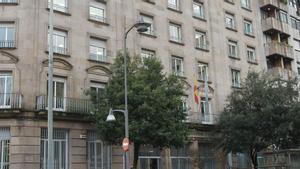 Sede en Ourense de la Tesorería General y del Instituto Nacional de la Seguridad Social.