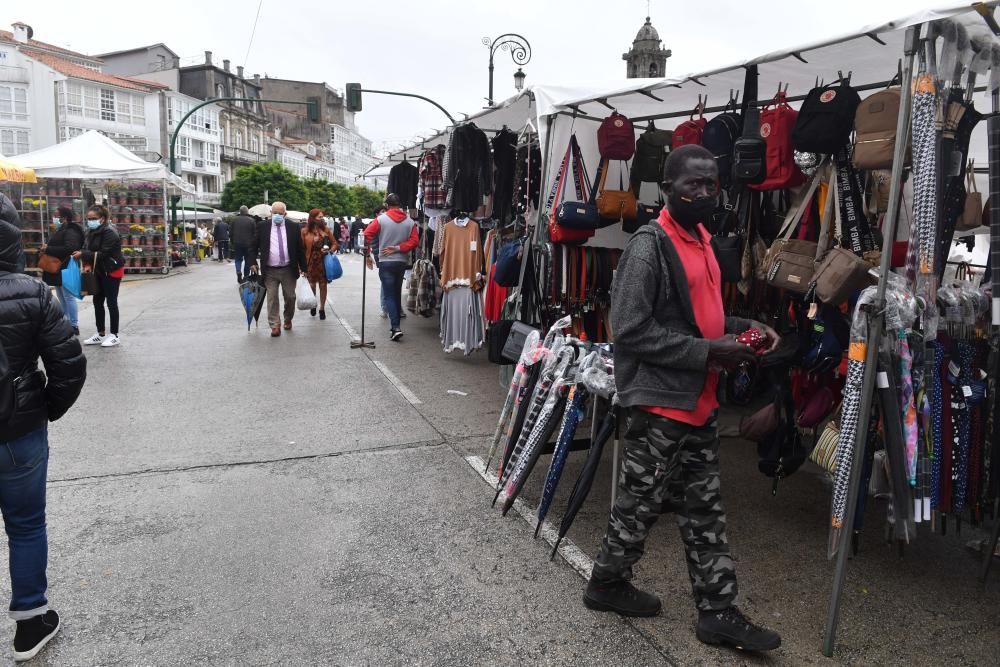 La pandemia puede con la feria de Betanzos