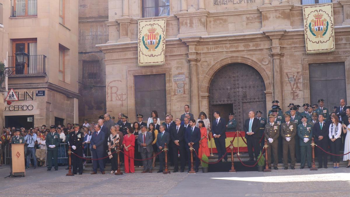El vicepresidente Alejando Nolasco ha celebrado el 12 de octubre en Alcañiz.
