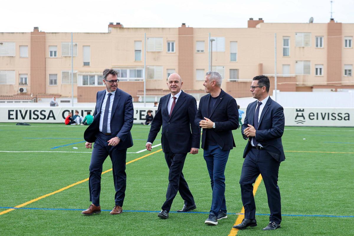 El nuevo estadio de Ibiza queda oficialmente inaugurado