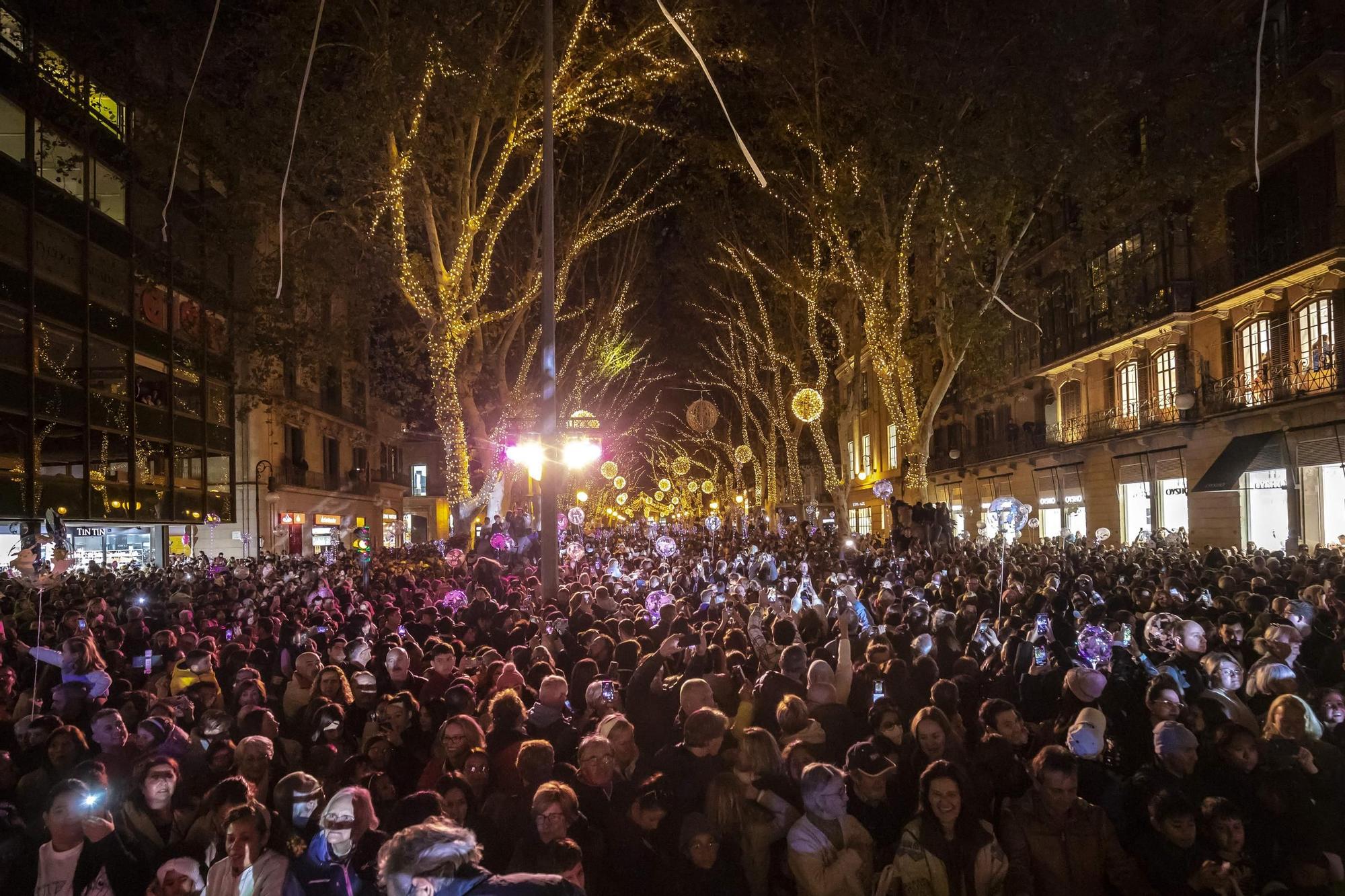 Encendido de luces de Navidad de Palma 2023