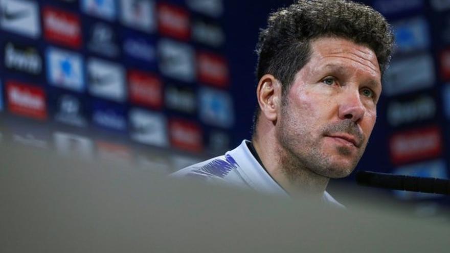 Simeone: &#039;La sanción es exagerada. Ahora, más que nunca, estamos con Diego Costa&#039;