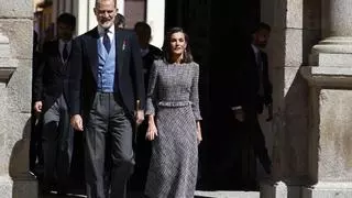 La reina Letizia deslumbra con su estreno en el Premio Cervantes