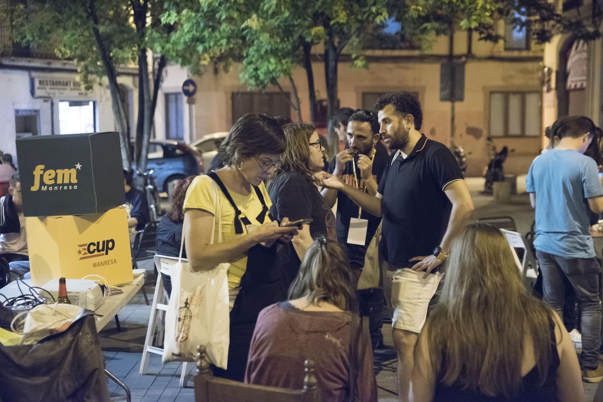 La nit electoral del 28-M, a Manresa