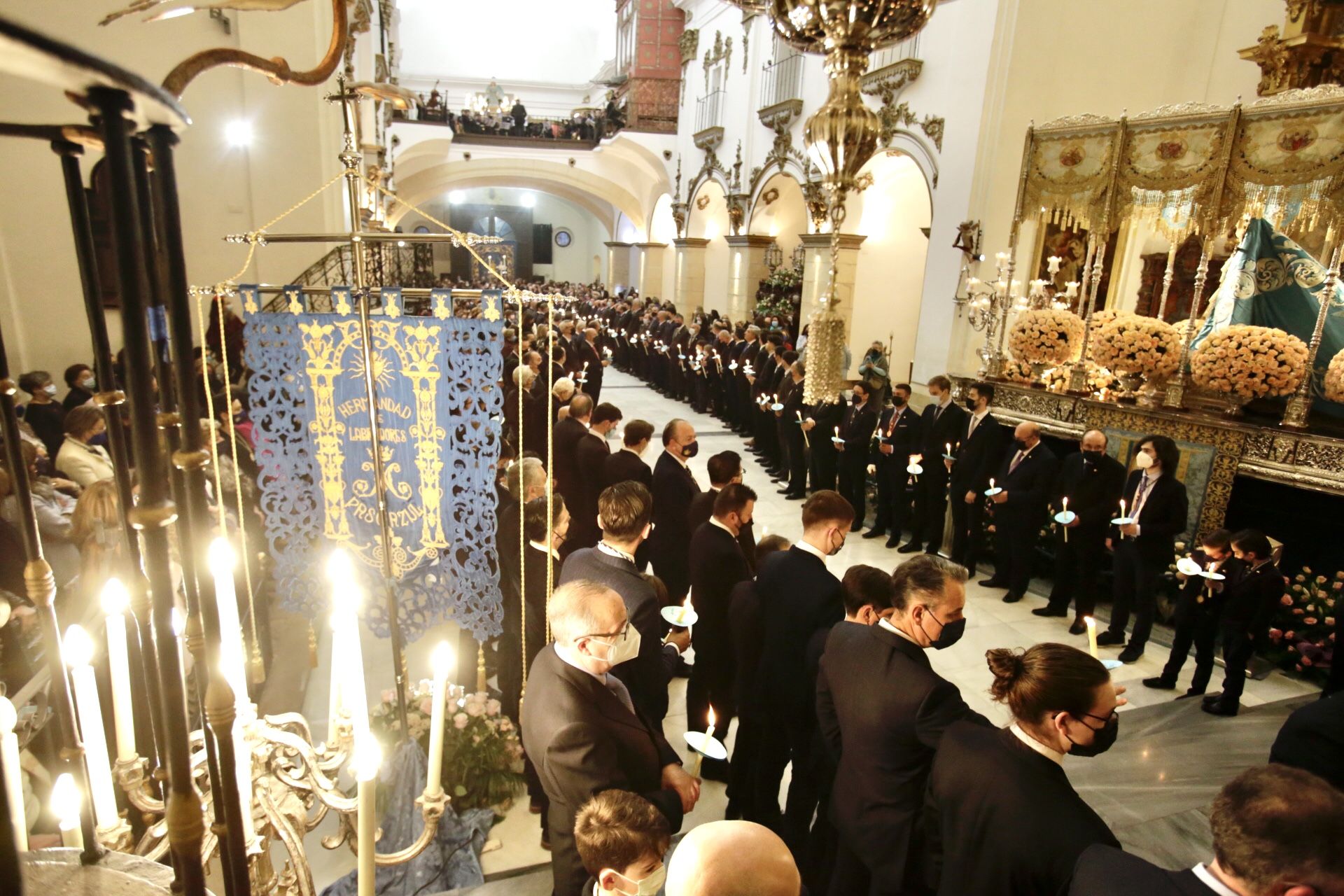 Salve Virgen de Los Dolores, del Paso Azul en Lorca