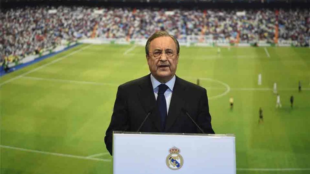 Florentino Pérez, presidente del Real Madrid