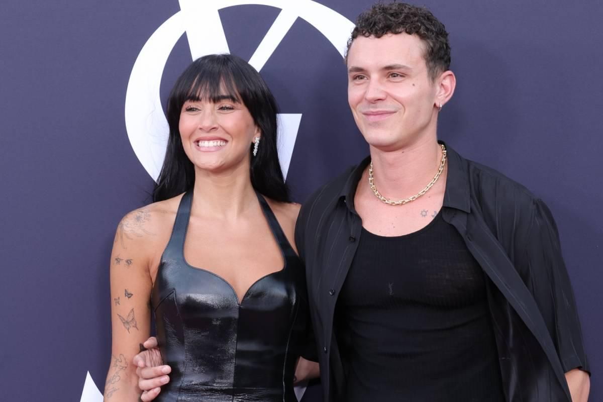 Aitana y Arón Piper han acudido juntos como imágenes de marca de la fiesta