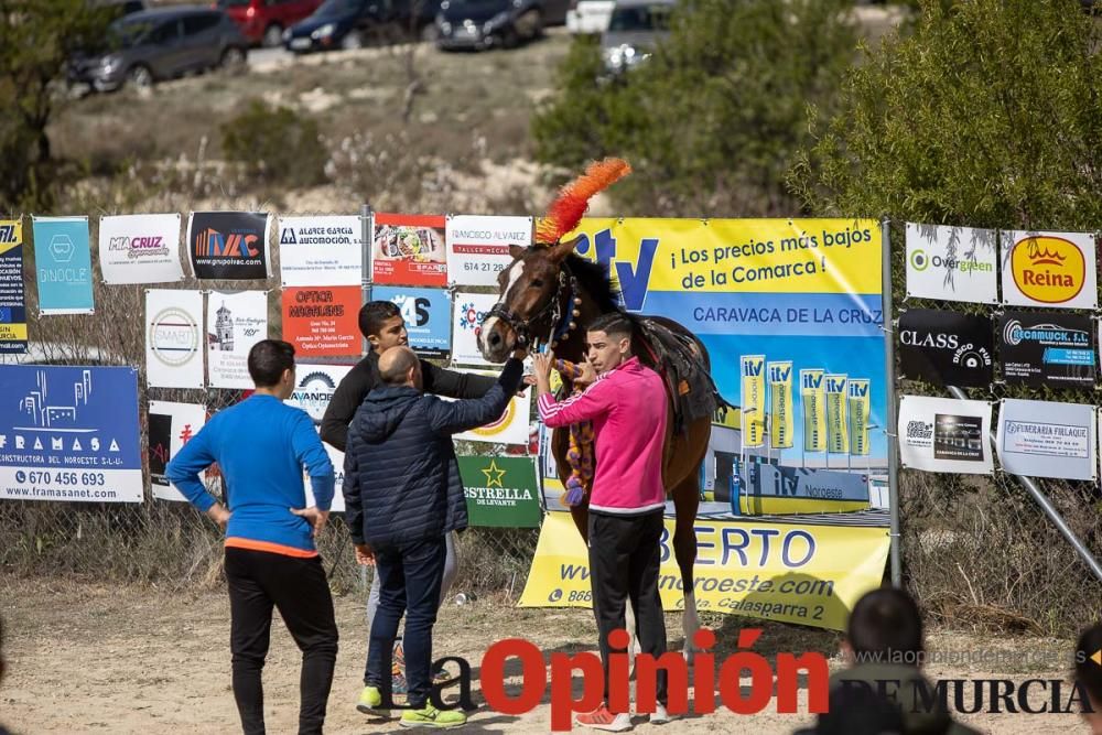 Carrera de entrenamiento de los Caballos del Vino