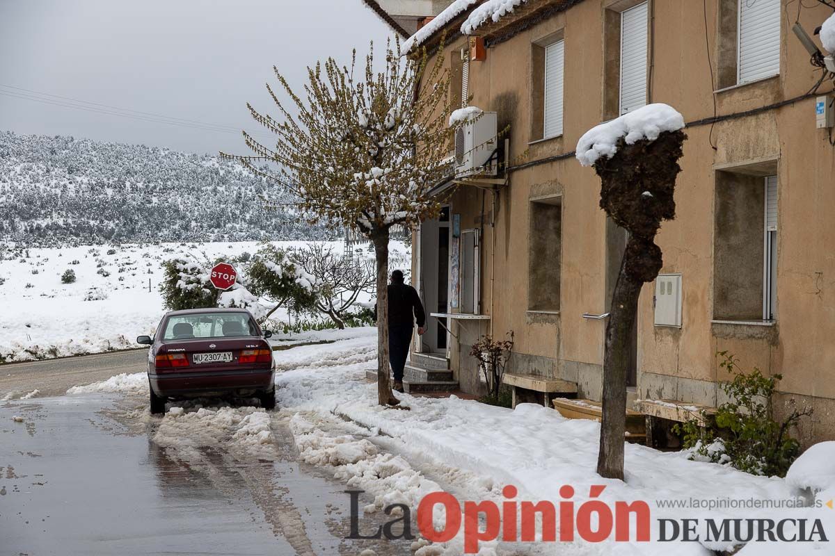 La comarca del Noroeste ofrece una estampa invernal