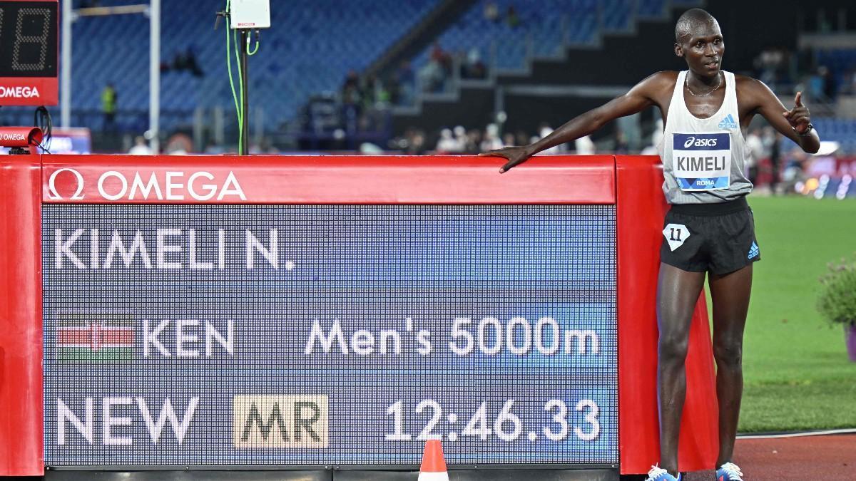 Nicholas Kipkorir Kimeli batió el récord del mundo en 5.000 metros